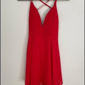 Size Small Red Mini Dress